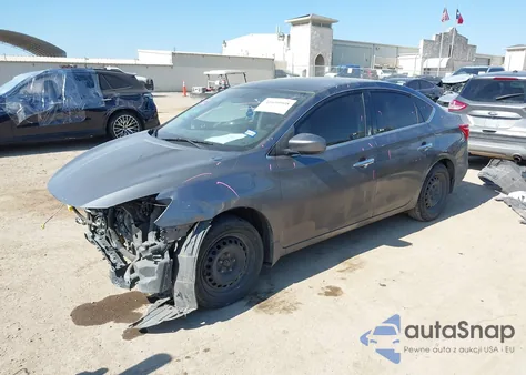 2018 Nissan Sentra S из США, поврежденный, VIN 3N1AB7APXJY217472